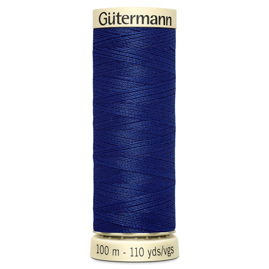Gutermann Sew All Polyester Sewing Thread - 100m/110 yards - 232 - Dark Blue