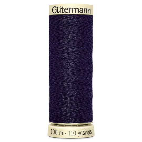 Gutermann Sew All Polyester Sewing Thread - 100m/110 yards - 387 - Dark Navy