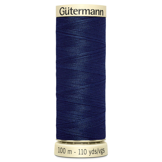 Gutermann Sew All Polyester Sewing Thread - 100m/110 yards - 11 - Navy Blue