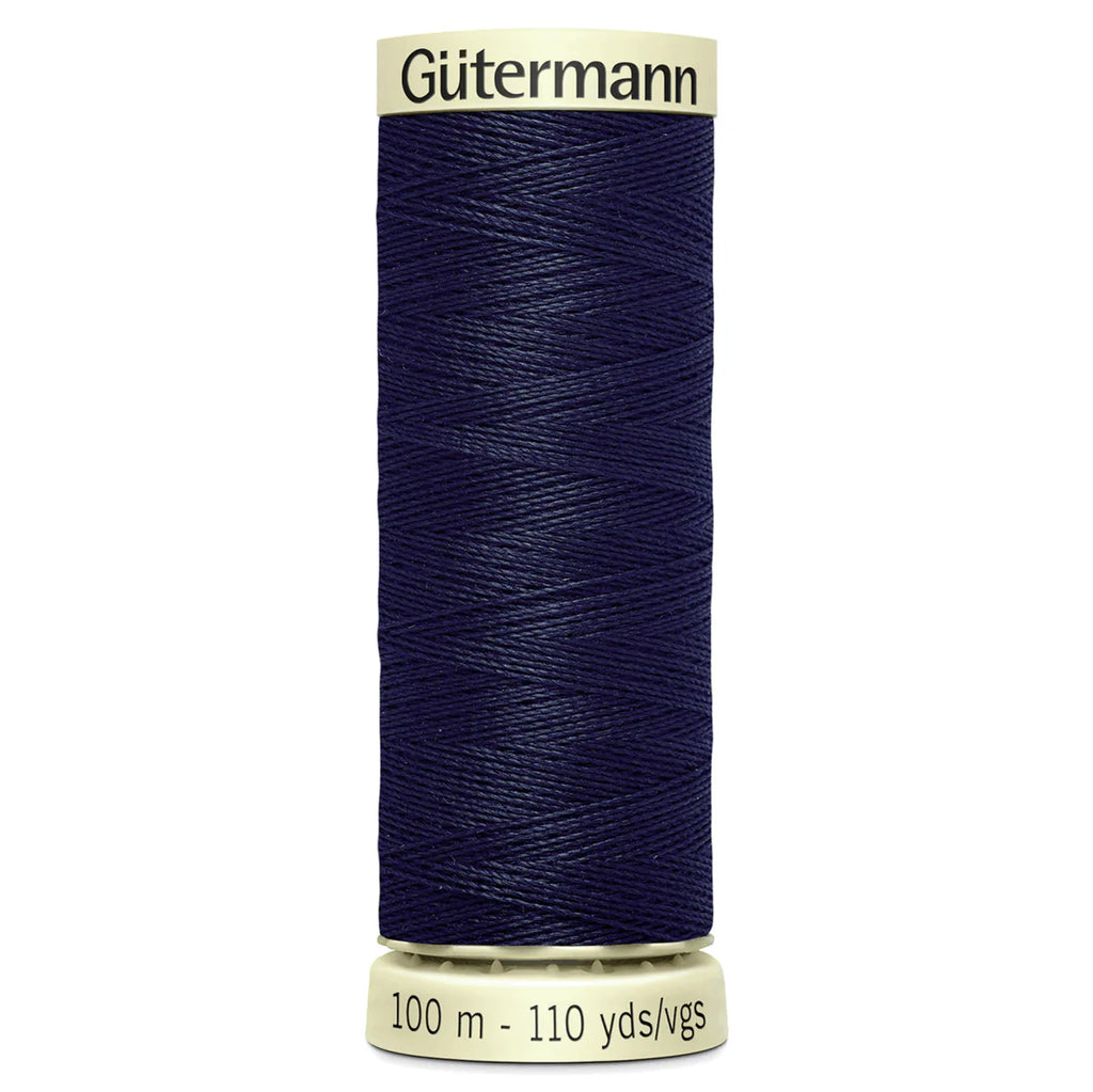Gutermann Sew All Polyester Sewing Thread 100m/110 yards 339 Dark Navy ...