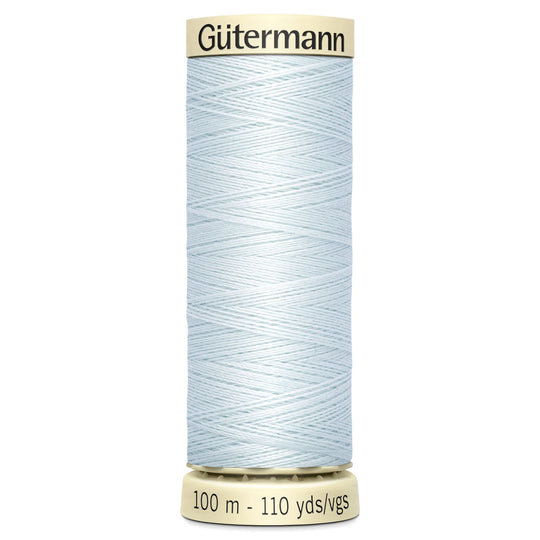 Gutermann Sew All Polyester Sewing Thread - 100m/110 yards - 193 - Pale Blue