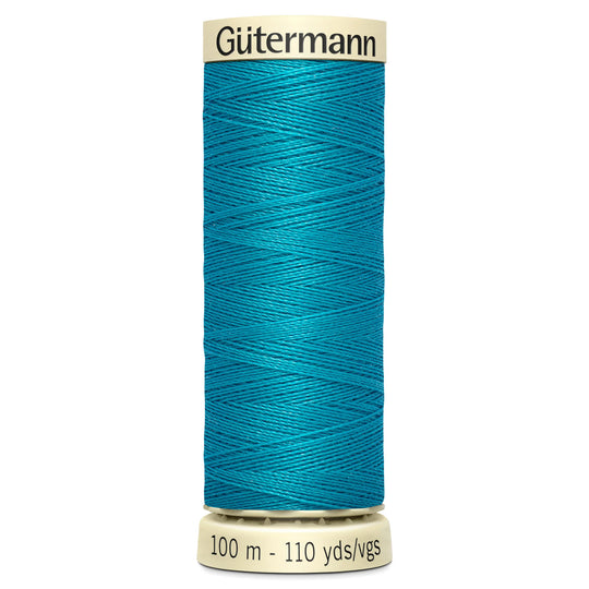 Gutermann Sew All Polyester Sewing Thread - 100m/110 yards - 946 - Tropical Blue