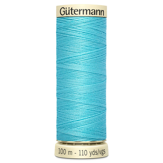 Gutermann Sew All Polyester Sewing Thread - 100m/110 yards - 28 - Light Blue