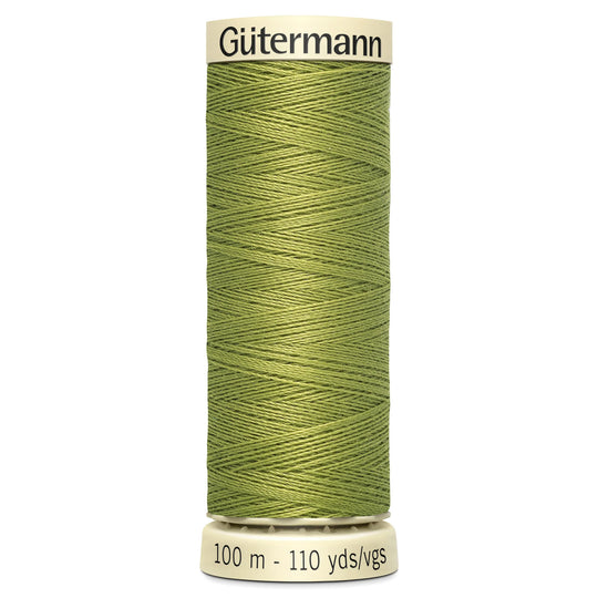 Gutermann Sew All Polyester Sewing Thread - 100m/110 yards - 582 - Moss Green