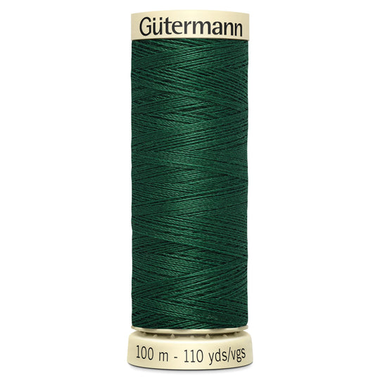 Gutermann Sew All Polyester Sewing Thread - 100m/110 yards - 340 - Dark Green