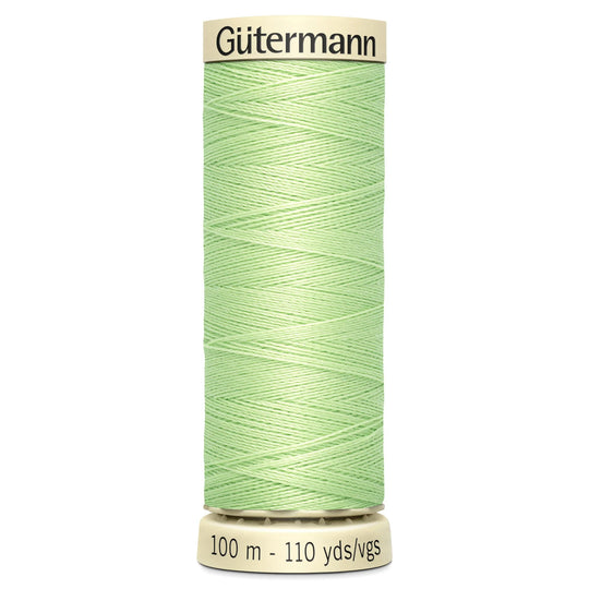 Gutermann Sew All Polyester Sewing Thread - 100m/110 yards - 152 - Light Green