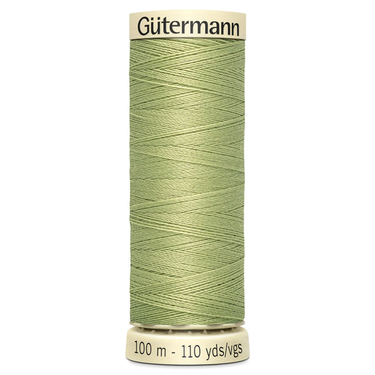 Gutermann Sew All Polyester Sewing Thread - 100m/110 yards - 282 - Pale Khaki