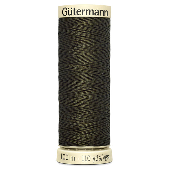 Gutermann Sew All Polyester Sewing Thread - 100m/110 yards - 531 - Dark Green