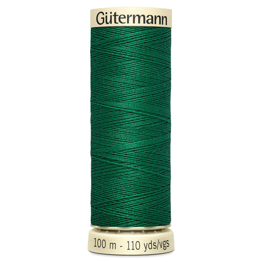 Gutermann Sew All Polyester Sewing Thread - 100m/110 yards - 402 - Green