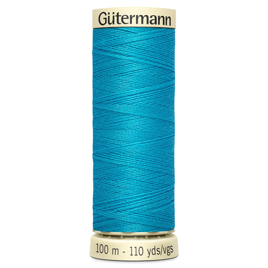 Gutermann Sew All Polyester Sewing Thread - 100m/110 yards - 736 - Caribbean Blue