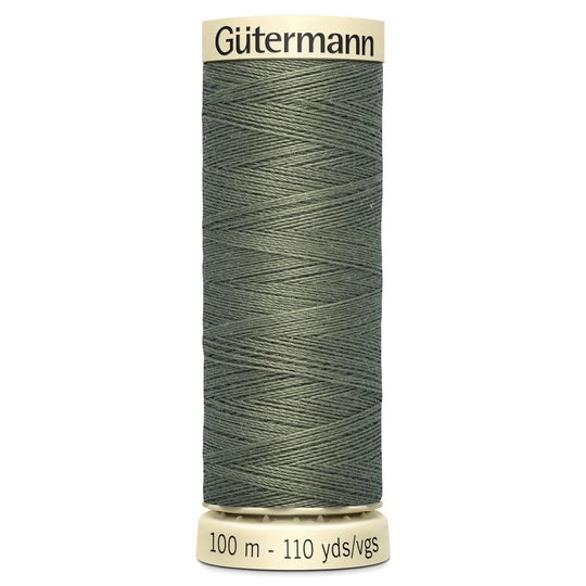 Gutermann Sew All Polyester Sewing Thread - 100m/110 yards - 824 - Khaki