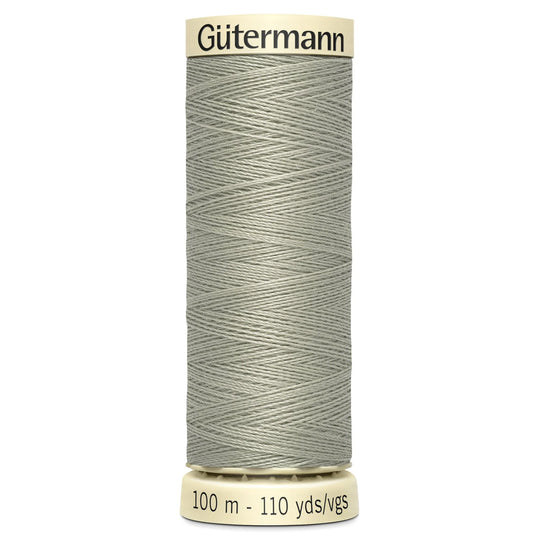 Gutermann Sew All Polyester Sewing Thread - 100m/110 yards - 132 - Taupe