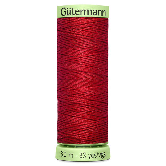 Gutermann Top Stitch - All Polyester Sewing Thread  - 30m/33yds - 46 - Ruby Red