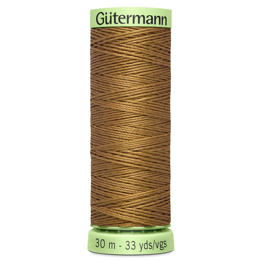 Gutermann Top Stitch - All Polyester Sewing Thread  - 30m/33yds - 887 - Donkey