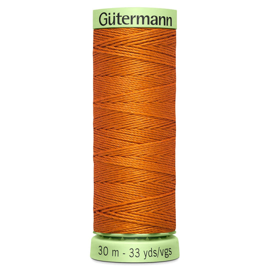 Gutermann Top Stitch - All Polyester Sewing Thread  - 30m/33yds - 982 - Orange