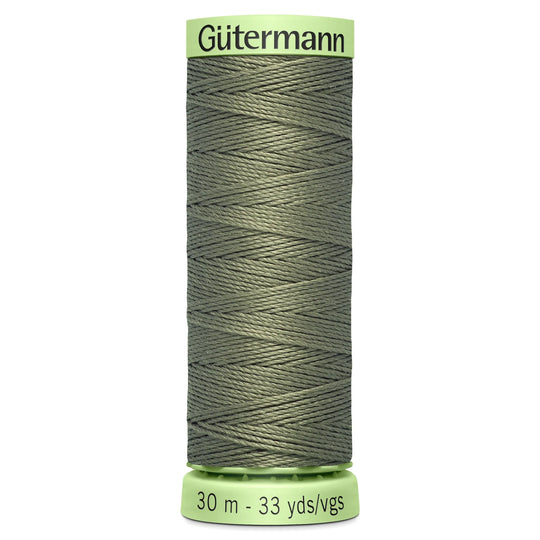 Gutermann Top Stitch - All Polyester Sewing Thread  - 30m/33yds - 824 - Khaki