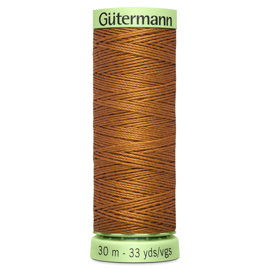 Gutermann Top Stitch - All Polyester Sewing Thread  - 30m/33yds - 448 - Copper