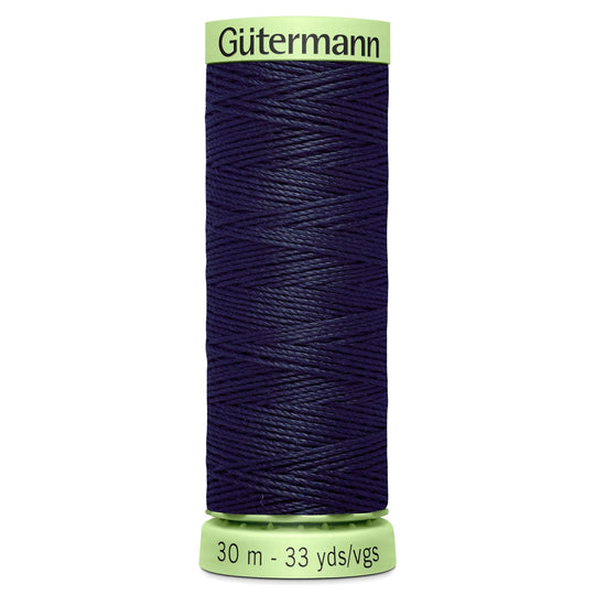 Gutermann Top Stitch - All Polyester Sewing Thread  - 30m/33yds - 339 - Dark Navy