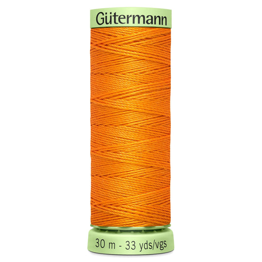 Gutermann Top Stitch - All Polyester Sewing Thread  - 30m/33yds - 350 - Orange