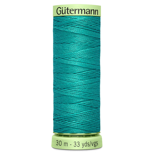 Gutermann Top Stitch - All Polyester Sewing Thread  - 30m/33yds - 235 - Teal