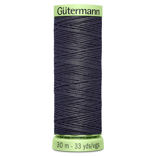 Gutermann Top Stitch - All Polyester Sewing Thread  - 30m/33yds - 36 - Dark Grey