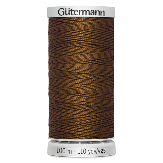 Gutermann Top Extra Strong - All Polyester Sewing Thread  - 100m/110yds - 650 - Cinnamon