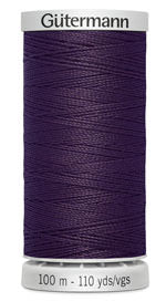 Gutermann Top Extra Strong - All Polyester Sewing Thread  - 100m/110yds - 512 - Aubergine