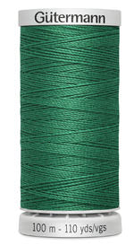 Gutermann Top Extra Strong - All Polyester Sewing Thread  - 100m/110yds - 402 - Green