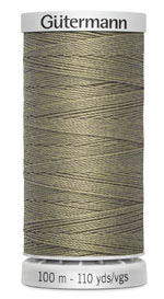 Gutermann Top Extra Strong - All Polyester Sewing Thread  - 100m/110yds - 724 - Light Brown