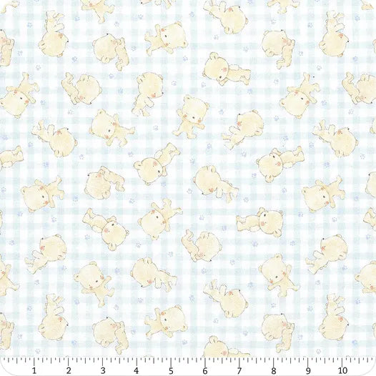 Bears And Paws on Check - BY TIMELESS TREASURE