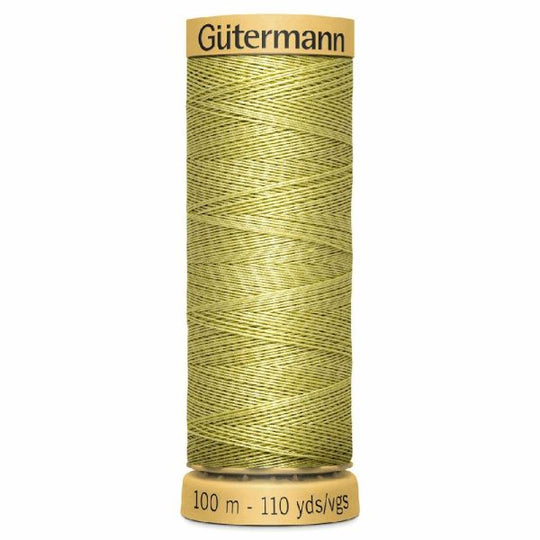Gutermann Natural Cotton - 100m/110yds - 100% cotton - 248 - Light Green