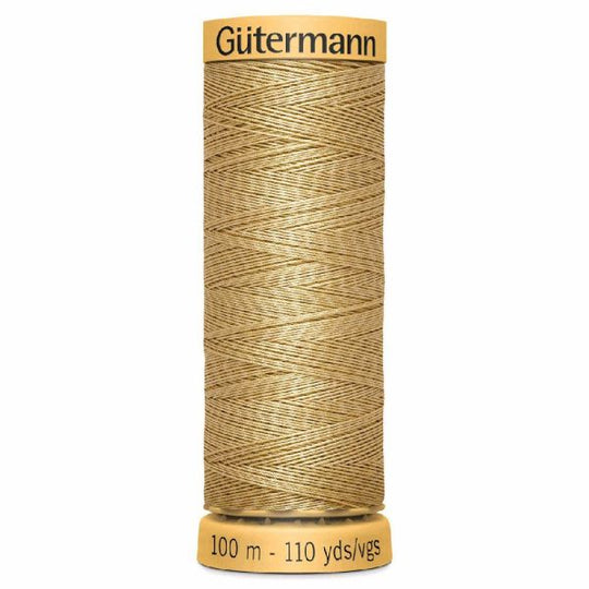 Gutermann Natural Cotton - 100m/110yds - 100% cotton - 1037 - Light Copper
