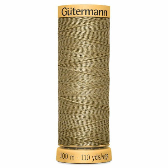 Gutermann Natural Cotton - 100m/110yds - 100% cotton - 1025 - Mid Beige