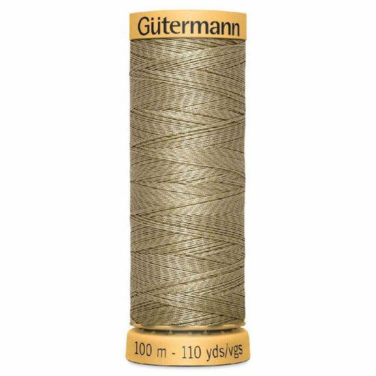 Gutermann Natural Cotton - 100m/110yds - 100% cotton - 816 - Fawn