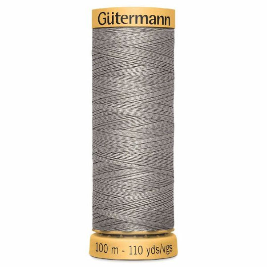 Gutermann Natural Cotton - 100m/110yds - 100% cotton - 1316 - Taupe