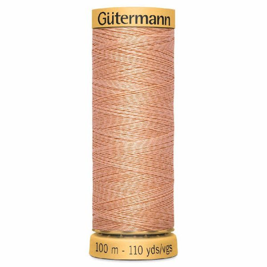 Gutermann Natural Cotton - 100m/110yds - 100% cotton - Peach - 1938