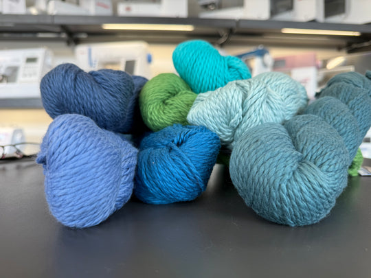 BLUE SKY FIBERS  - ORGANIC COTTON  - WORSTED