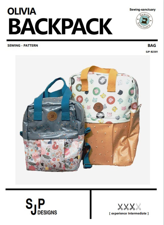 BAGS | OLIVA BACKPACK PATTERN