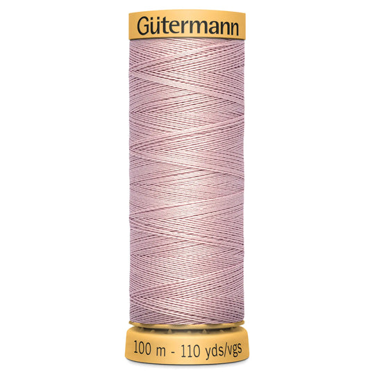 Gutermann Natural Cotton - 100m/110yds - 100% cotton - 3117 - Pale Lavendar