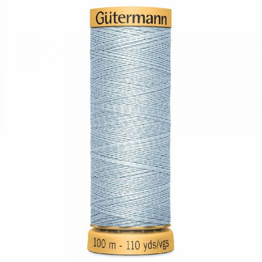 Gutermann Natural Cotton - 100m/110yds - 100% cotton - 6217- very light Green
