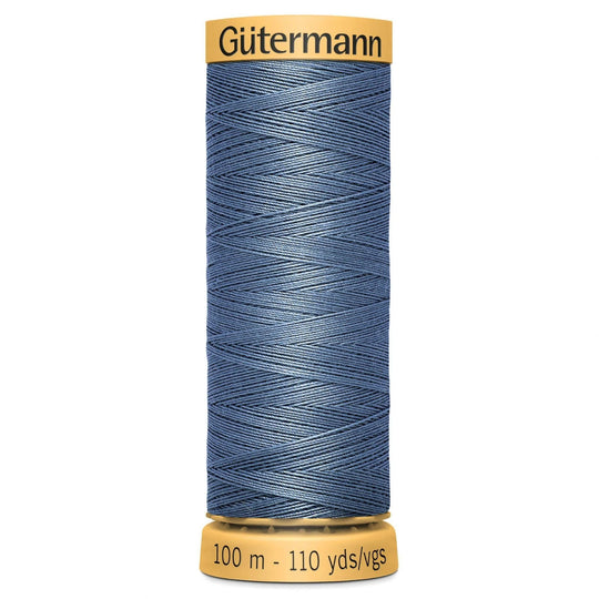 Gutermann Natural Cotton - 100m/110yds - 100% cotton - 6015 - Dark Teal