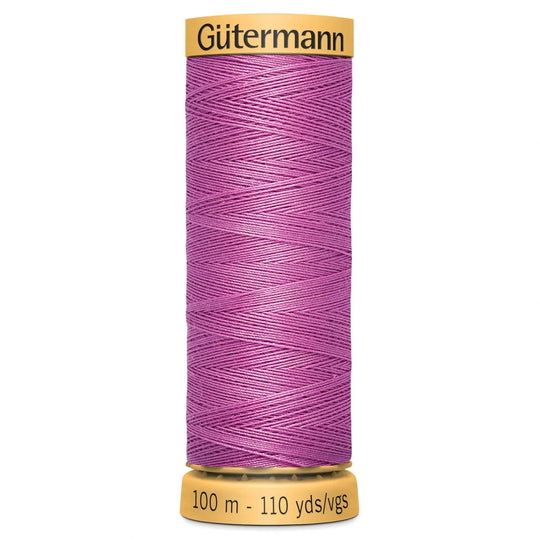 Gutermann Natural Cotton - 100m/110yds - 100% cotton - 6000 - Pale Cerise
