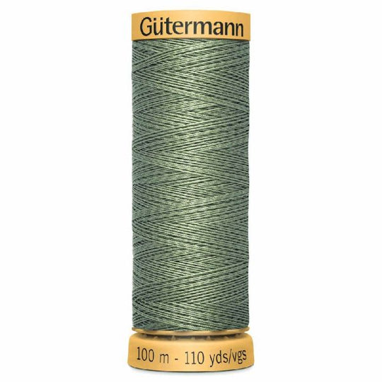 Gutermann Natural Cotton - 100m/110yds - 100% cotton - 9426 - Light Green