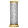 Gutermann Natural Cotton - 100m/110yds - 100% cotton - 618 - Light Grey