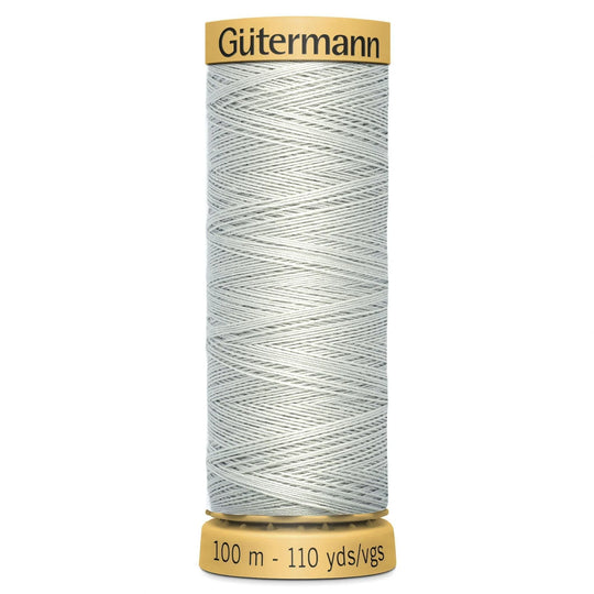 Gutermann Natural Cotton - 100m/110yds - 100% cotton - 4507 - Taupe Grey
