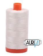 Aurifil Cotton 50 Weight - 2309 - Silver White