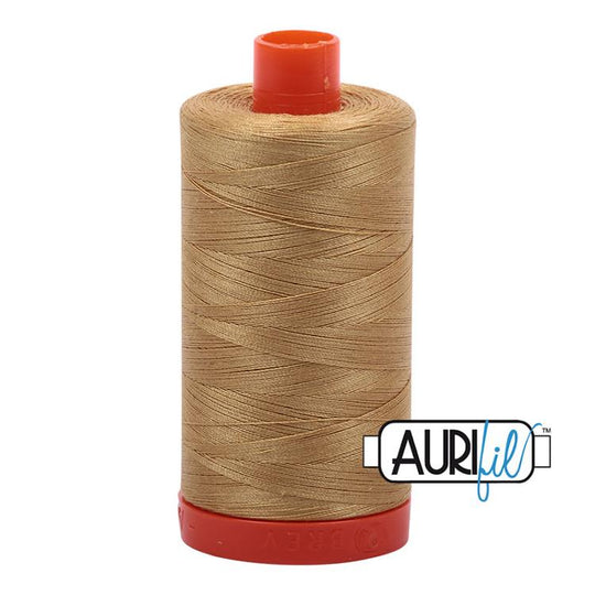Aurifil Cotton 50 Weight - 2920 - Light Brass