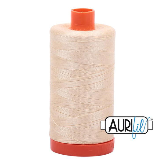 Aurifil Cotton 50 Weight - 2123 - Butter