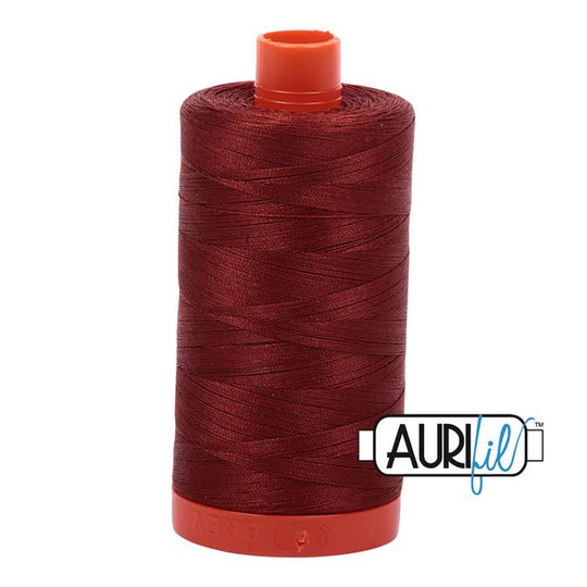 Aurifil Cotton 50 Weight - 2355 - Rust