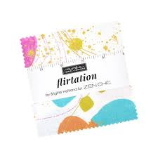 Flirtation by Zen Chic for Moda - Charm Pack 42 x 5”x5” squares